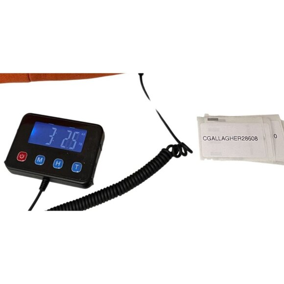 Zara Womens Tailored Long Jacket Coat Medium M Orange Wool Blend 2211/806 NWOT - Picture 12 of 12